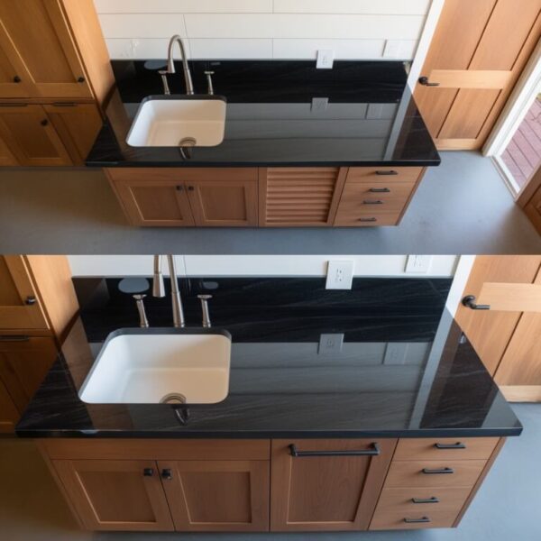 Absolute Black Granite Countertop