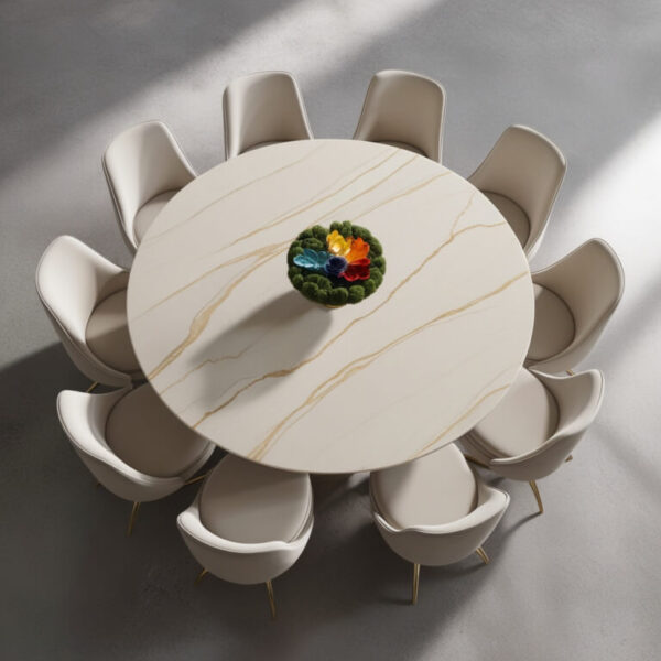 Alabaster Dining Table
