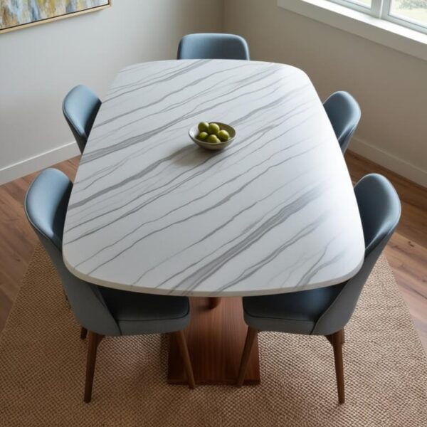 Alaska Quartzite 8 Seater Dining Table - Image 3