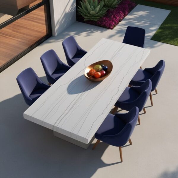 Alaska Quartzite Dining Table