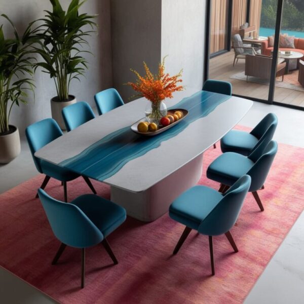 Alaska Quartzite Dining Table - Image 4