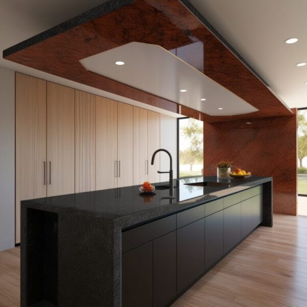 Almondine Granite Countertop