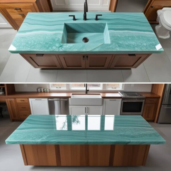 Aqua Onyx Countertop - Image 2