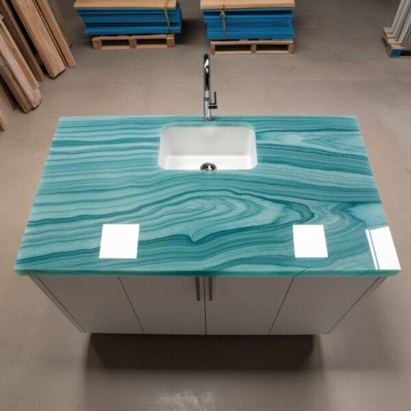 Aqua Onyx Countertop - Image 4