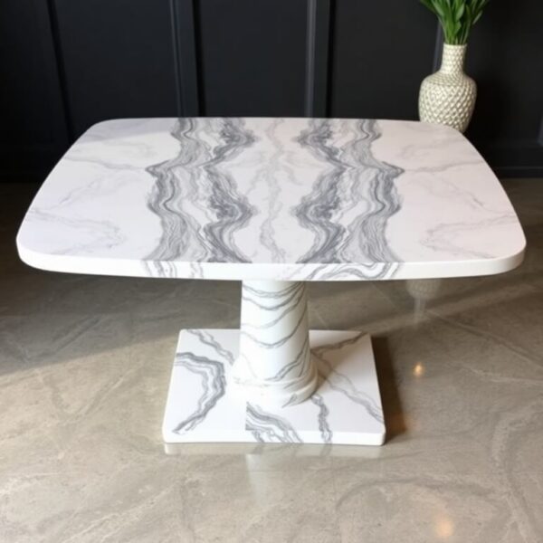Arabescato Marble Dining Table