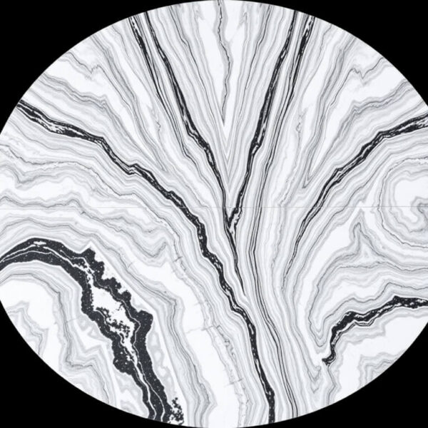 Arabescato Marble Dining Table - Image 4