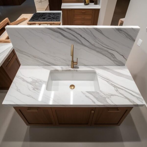 Bardiglio Marble Countertop