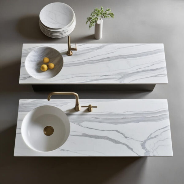 Bardiglio Marble Countertop - Image 3