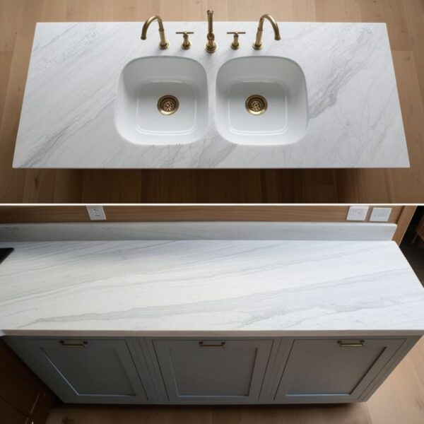 Bardiglio Marble Countertop - Image 4