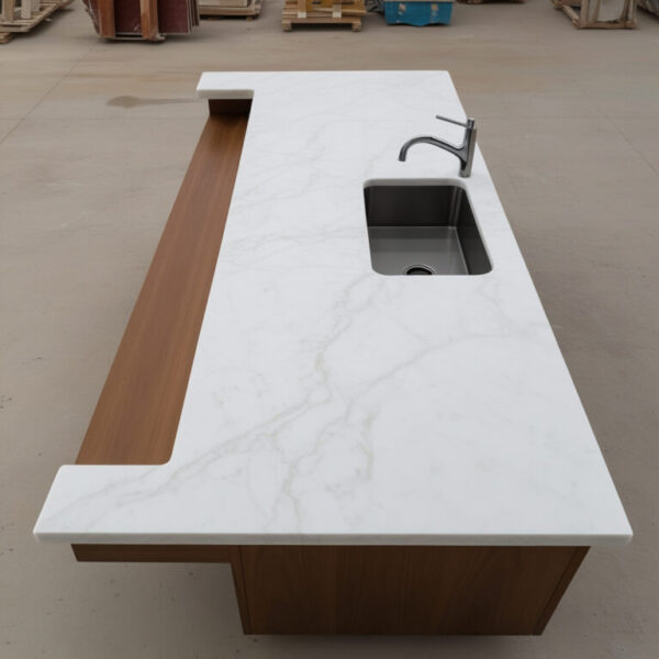 Bianco Carrara C Marble Countertop - Image 4