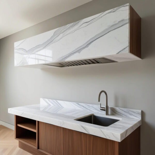 Bianco Lasa Marble Countertop - Image 3