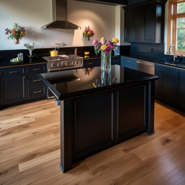 Black Countertop Kitchen - Image 4
