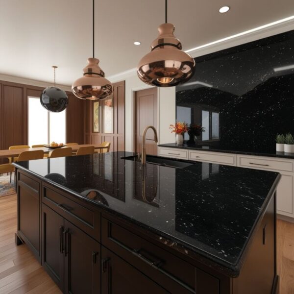 Black Galaxy Granite Countertop
