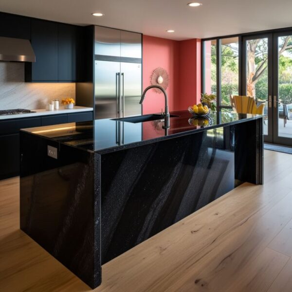 Black Galaxy Granite Countertop - Image 3