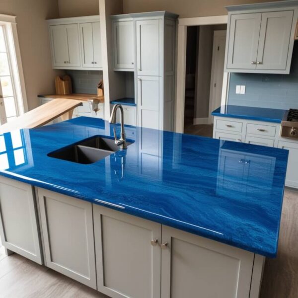 Blue Ice Quartzite Countertop - Image 3