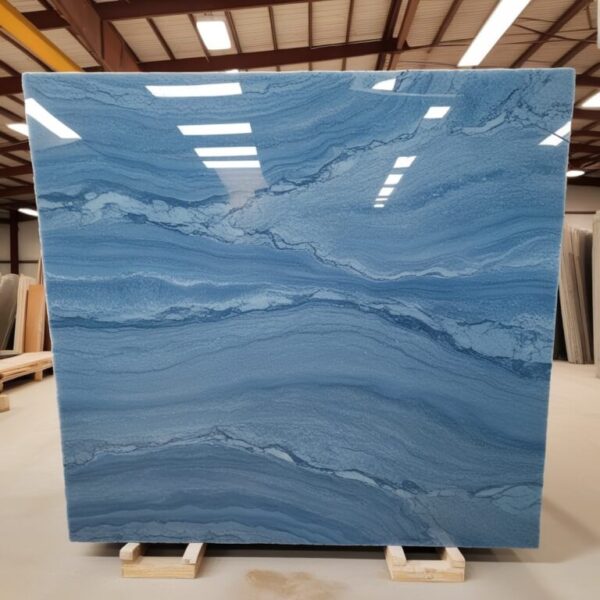 Blue Ice Quartzite Countertop - Image 4
