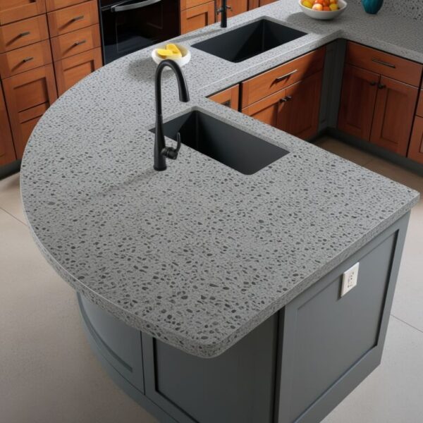 Caesarstone Pebble Quartz Countertop - Image 2