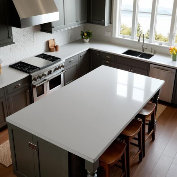 Caesarstone Snow Quartz Countertop - Image 2