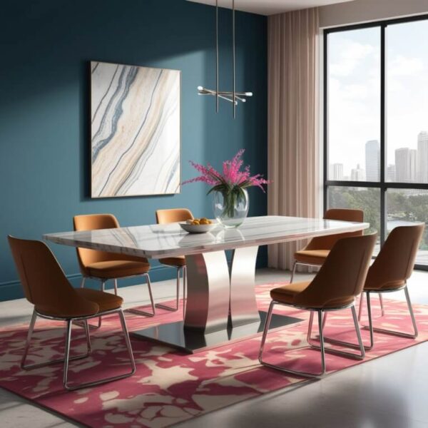 Cambria Brittanicca Quartz Dining Table - Image 2
