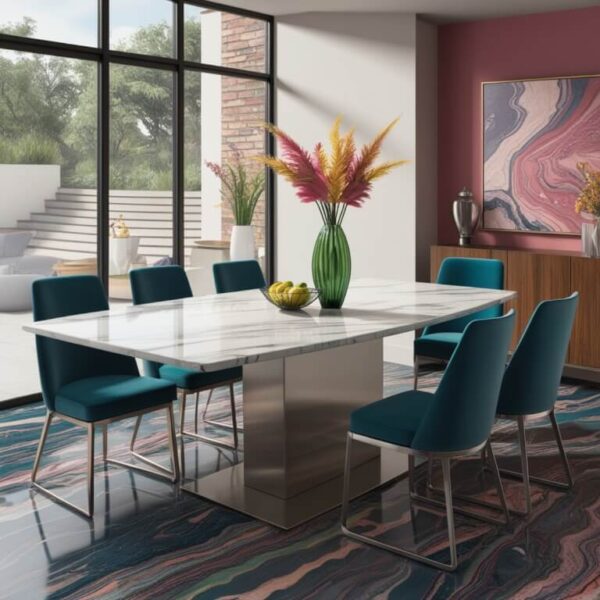 Cambria Brittanicca Quartz Dining Table - Image 3