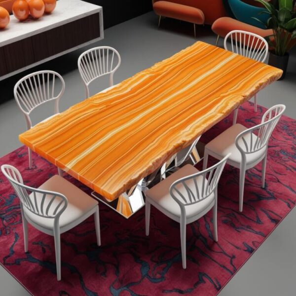 Citrus Onyx Dining Table