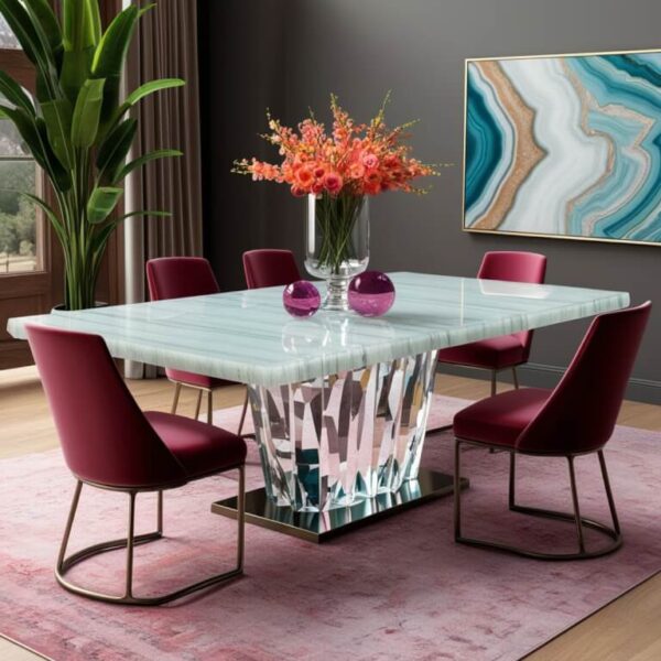 Crystal Quartzite Dining Table - Image 2