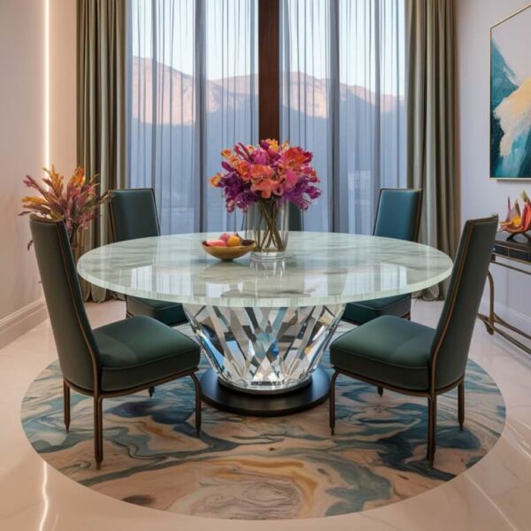 Crystal Quartzite Dining Table - Image 3