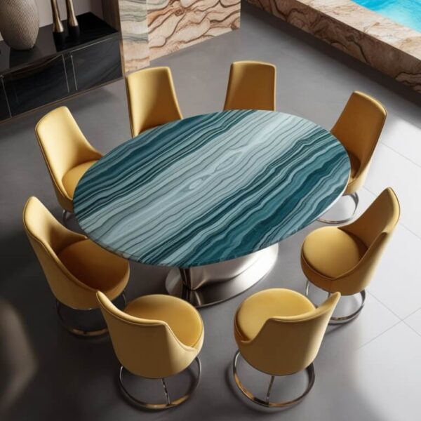 Everest Quartzite Dining Table - Image 4