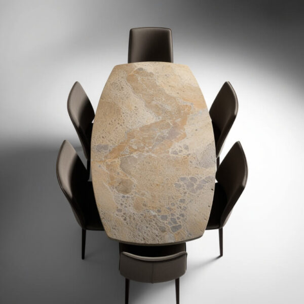 Fossil Stone Dining Table - Image 2