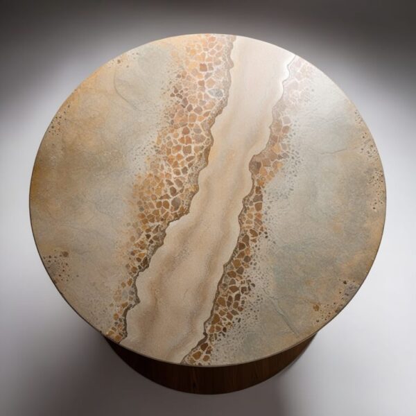 Fossil Stone Dining Table - Image 4