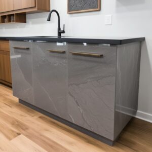 Grey Macaubas Quartzite Countertop