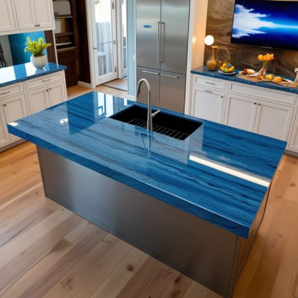 Himalayan Blue Granite Countertop - Image 2