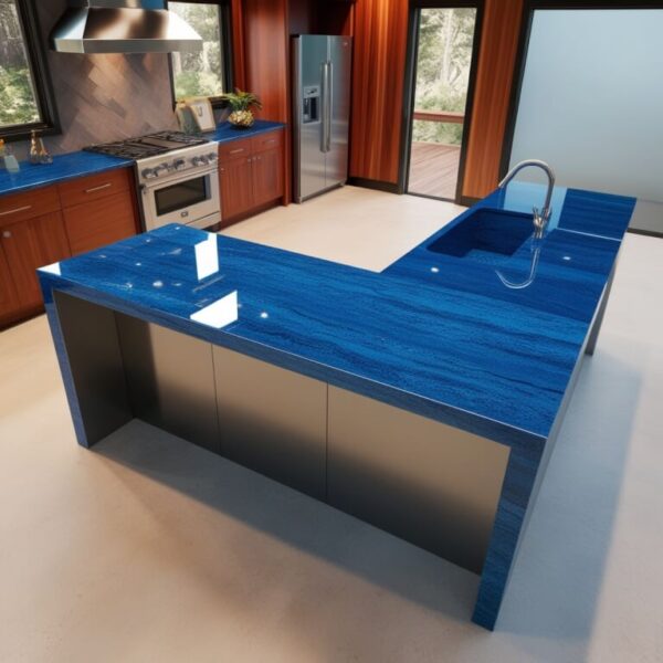 Himalayan Blue Granite Countertop - Image 3