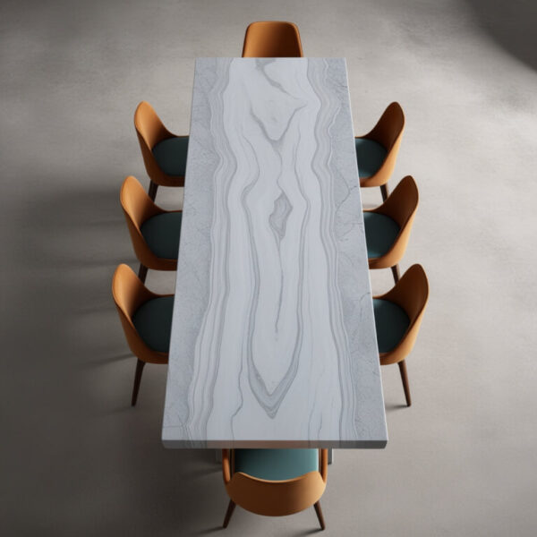 Iceberg Quartzite Dining Table