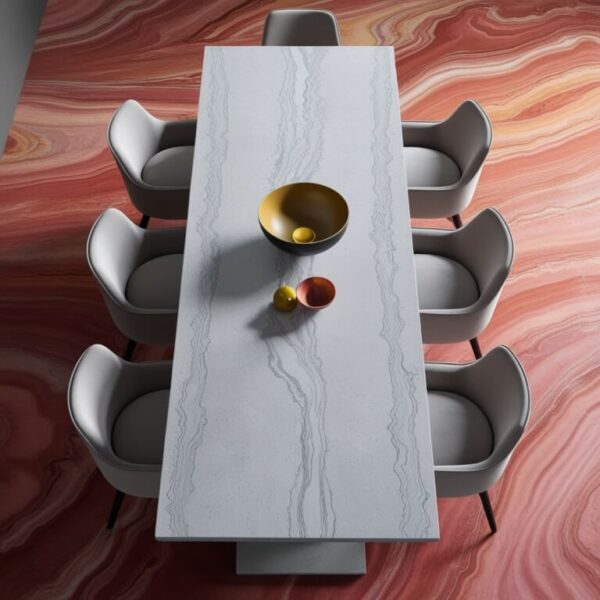 Iceberg Quartzite Dining Table - Image 3