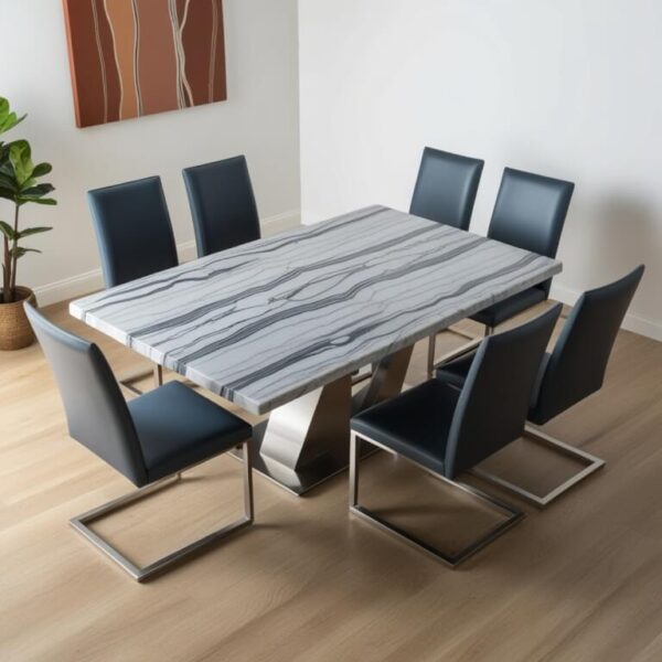 Ipanema Quartzite 8 Seater Dining Table