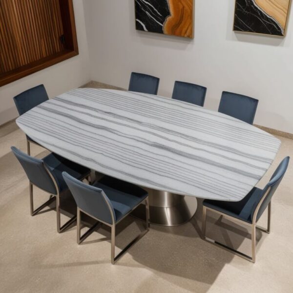 Ipanema Quartzite 8 Seater Dining Table - Image 2