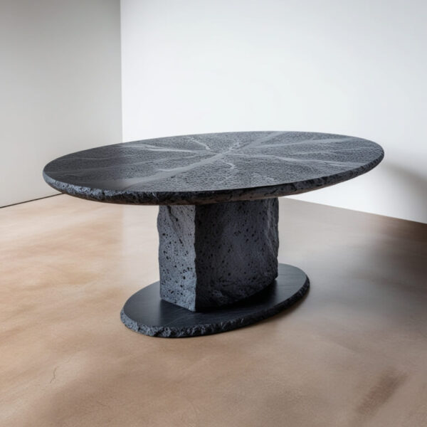 Lava Stone Dining Table