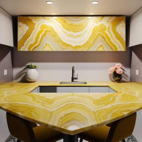 Lemon Onyx Countertop