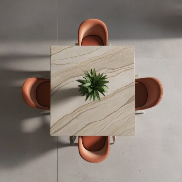 Limestone Dining Table - Image 2