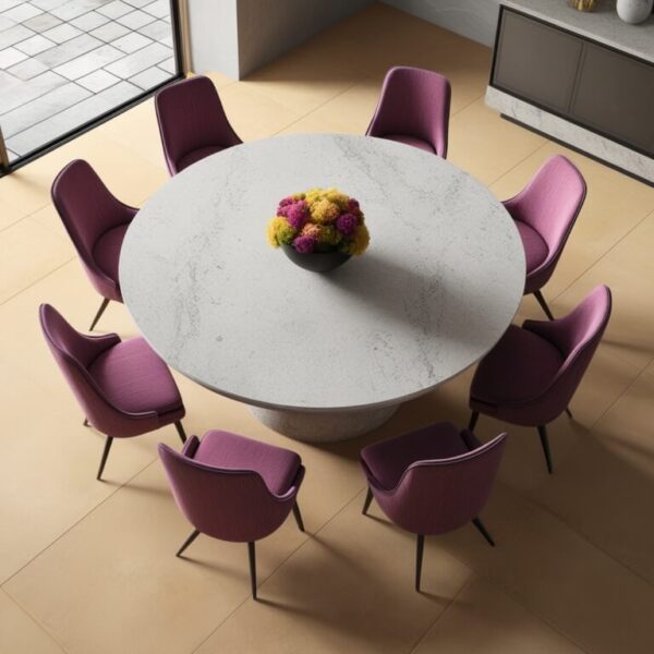 Limestone Dining Table - Image 3