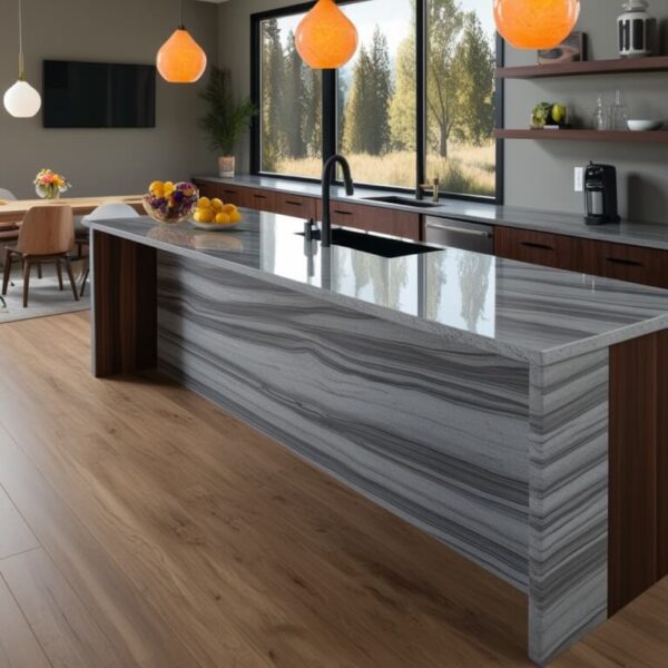 MSI Bianco Drift Quartz Countertop - Image 3