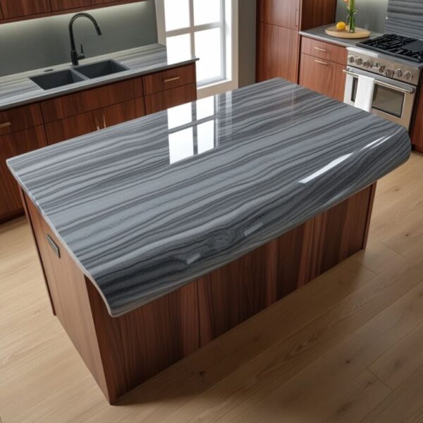 MSI Bianco Drift Quartz Countertop - Image 4
