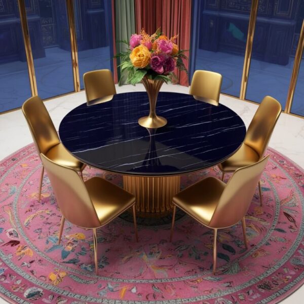 Midnight Onyx Dining Table - Image 4