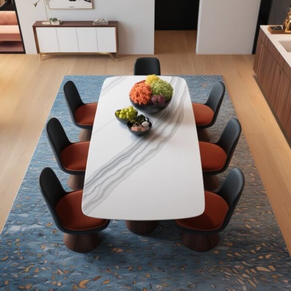 Mont Blanc Quartzite Dining Table - Image 2