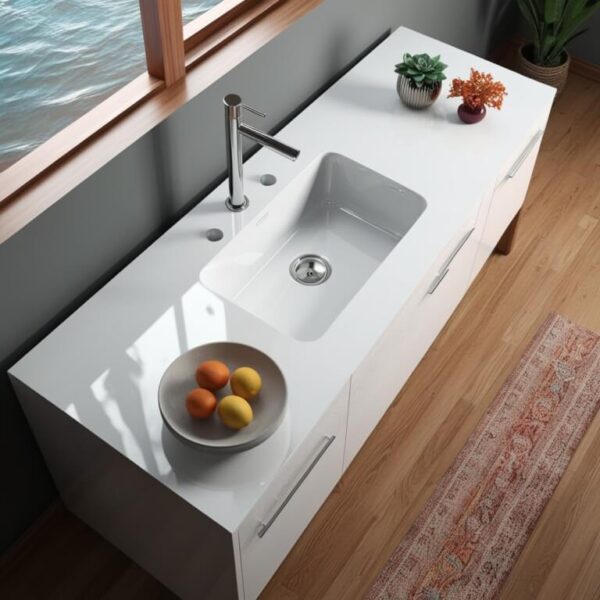 Nano White Countertop - Image 4