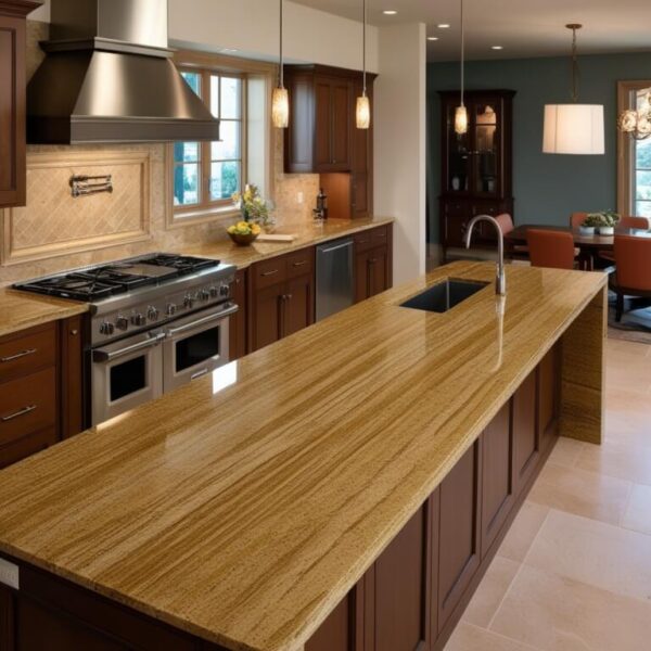 New Venetian Gold Granite Countertop - Image 3