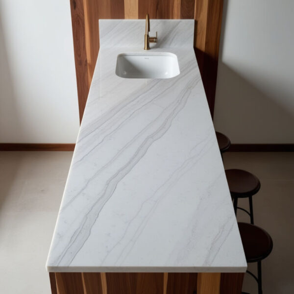 Polished Emperador Marble Countertop