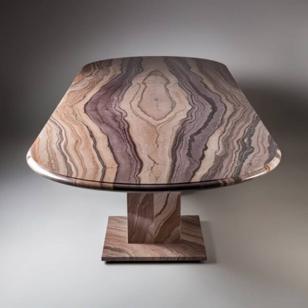 Porphyry Stone Dining Table - Image 3