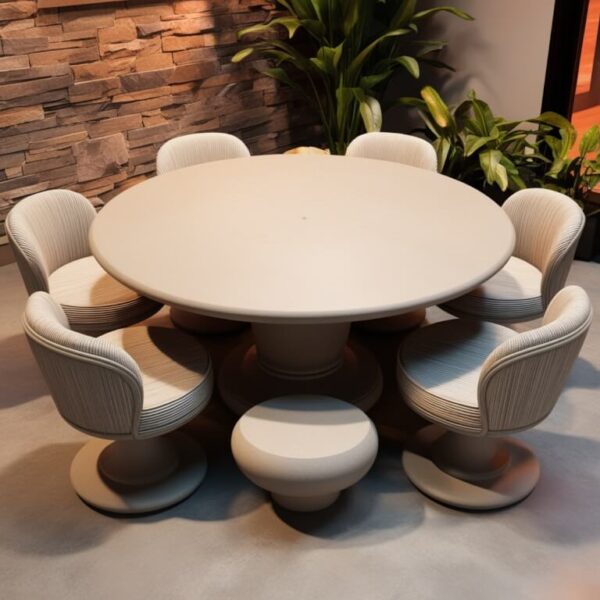 Sandstone 8 Seater Dining Table